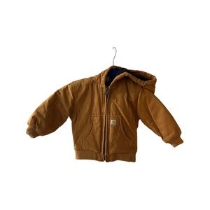 Carhartt insulated hooded toddler jacket